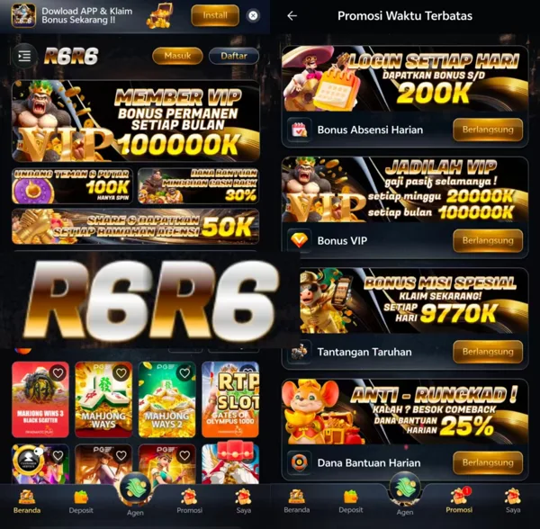 R6R6 2026 Slot Gacor RTP Tinggi